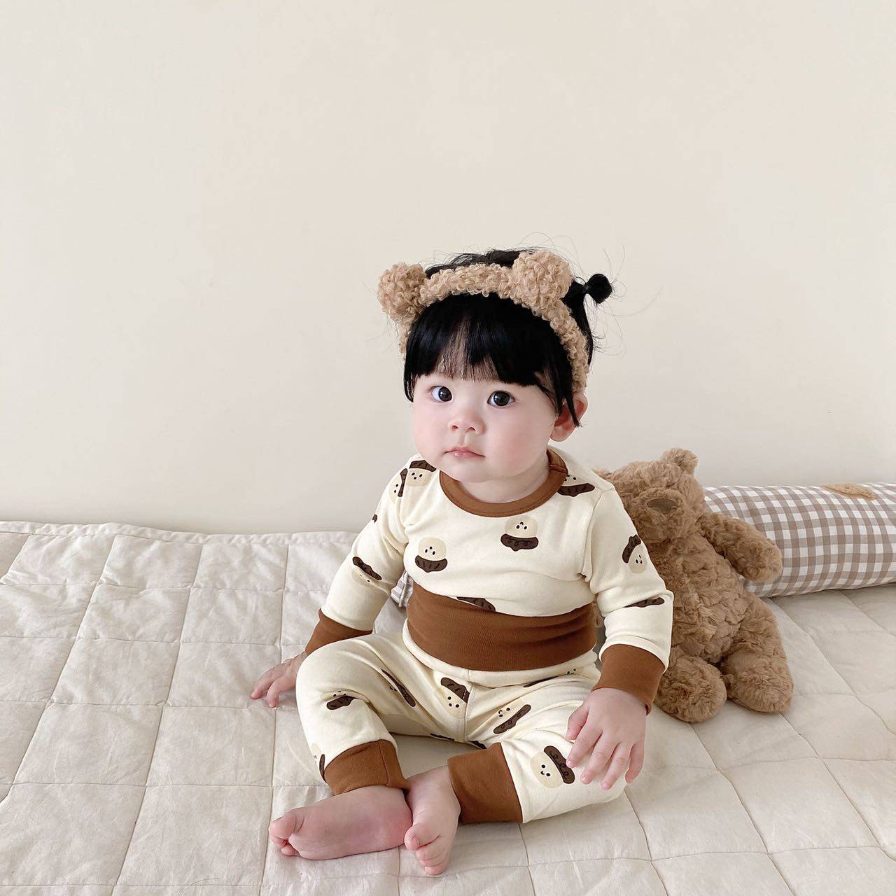 宝宝无骨秋衣秋裤套装纯棉儿童内衣高腰护肚秋冬厚款男童女童睡衣,淘宝优惠券,粉丝福利购,淘宝优惠卷