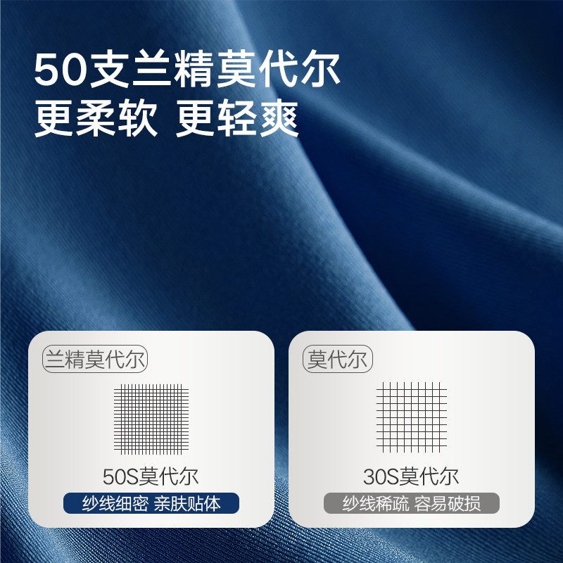 2/4条|曼妮芬MW1男士内裤透气莫代尔抗菌裤头平角短裤衩高档印花,淘宝优惠券,粉丝福利购,淘宝优惠卷