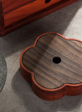 日式风壶托干泡台小养果盘收纳盒