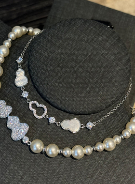 千金珠腕◆白月光手链女轻奢小众设计高级感福禄双葫芦新中式手串