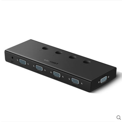 绿联VGA切换器4进1出电脑视频四进一出共享显示器屏幕转换器50279