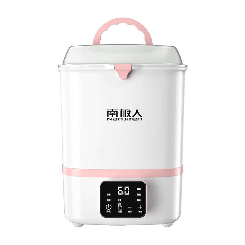 南极人博盼专卖店婴儿奶瓶消毒器带烘干暖奶器三合一暖奶二合一蒸汽宝宝专用锅柜3