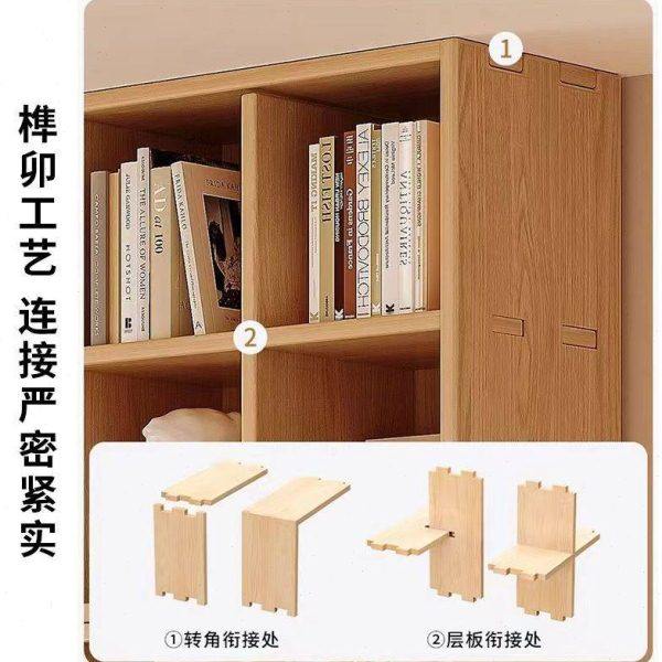 实木书架置物架落地客厅沙发隔断展示收纳儿童储物柜家用原木书柜,淘宝优惠券,粉丝福利购,淘宝优惠卷