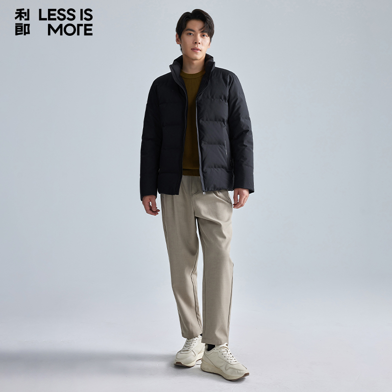 【三防黑科技】利郎青年商务羽绒服2024冬季通勤时尚休闲外套男士
