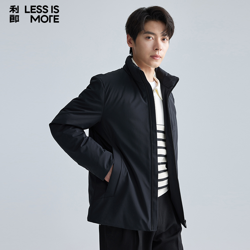【三防面料】利郎青年商务轻薄羽绒服男2024冬季通勤时尚休闲外套