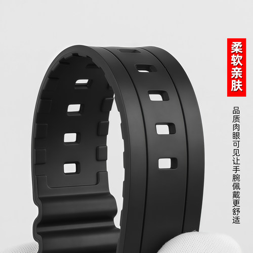 适用卡西欧MRW-200H S300H W-800树脂硅胶手表带高品质运动表链18 - 图2