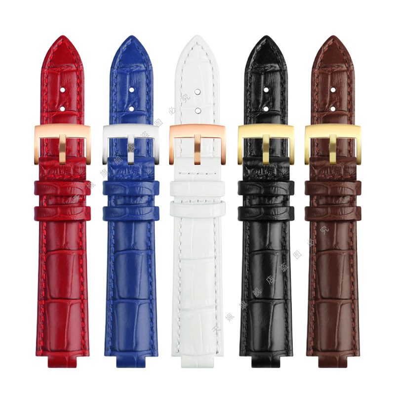 适配美度都瑞m2130 m1130真皮表带 天姵配件