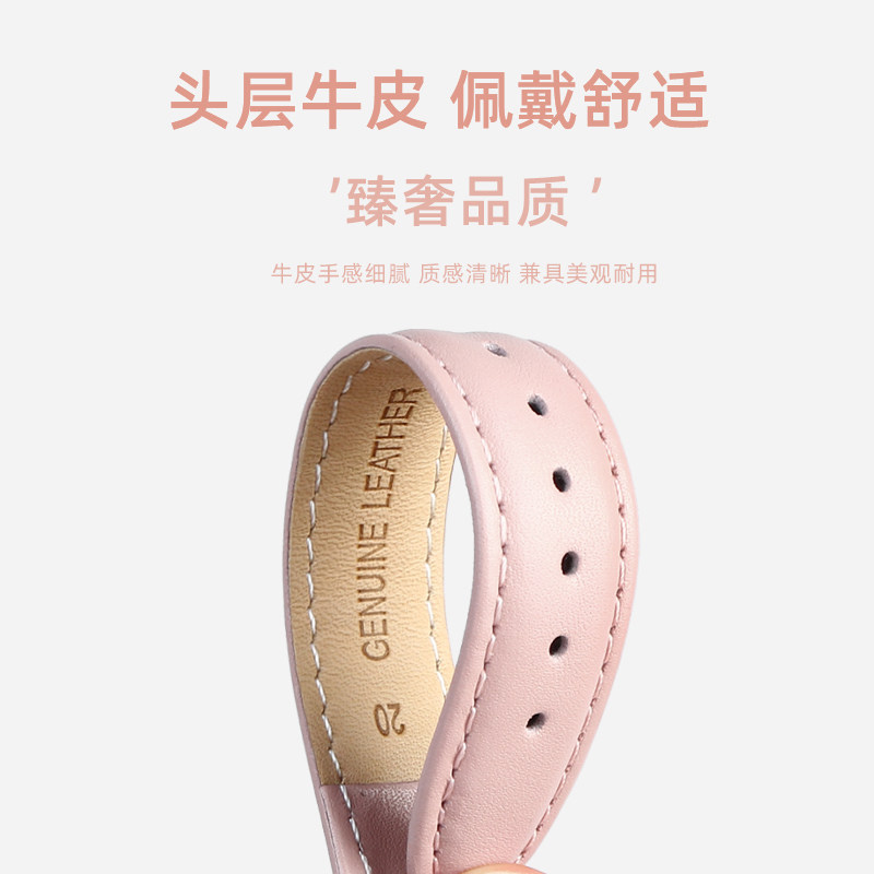 适配卡西欧sheen系列女真皮手表带 天姵配件