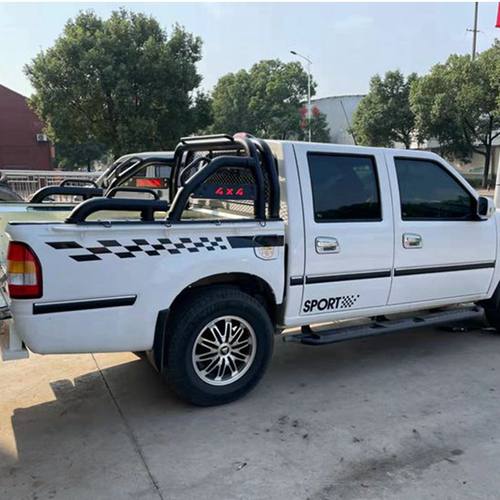 适用2023上汽五菱征途皮卡汽车防护栏改装件专用碳钢加厚网龙门架 - 图1