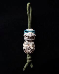 跨境新款The 4 Turtle Brothers Skull beads 创意忍者四神龟挂件