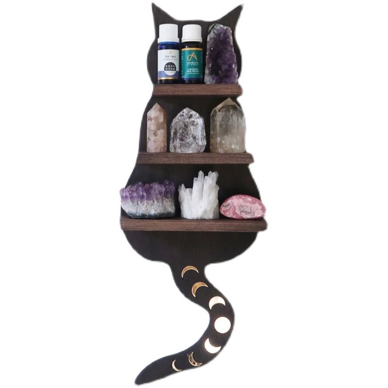 Luna Moth Lamp Crystal Shelf 月神蛾灯水晶架蝴蝶水晶置物架礼,淘宝优惠券,粉丝福利购,淘宝优惠卷