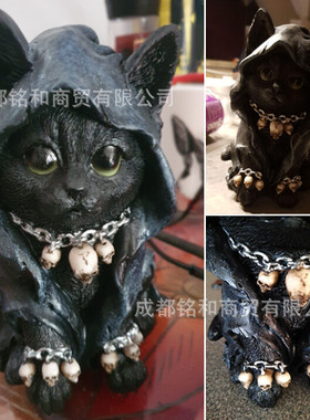 独立新款树脂女巫花园圣诞装饰