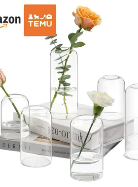 复古ins风玻璃香薰花瓶套装