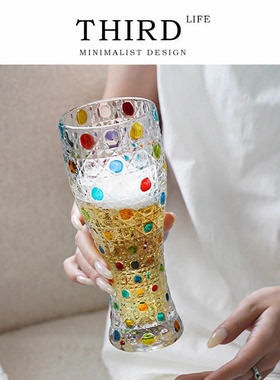 Life's·Xicai·欧式创意杯具大容量玻璃杯啤酒杯扎酒杯水杯|悉彩