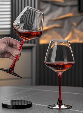 红领勃艮第红酒杯醒酒器套装