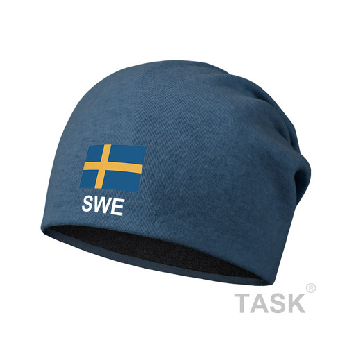 瑞典王国Sweden包头帽防风加绒堆堆帽子男女保暖围脖冬季设 无界 - 图0
