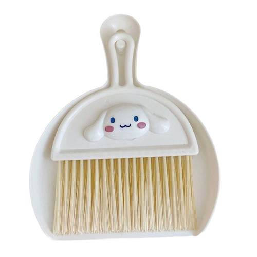 卡通主题桌面清洁器套装键盘刷清洁刷小扫把家用迷你簸箕组合 - 图3
