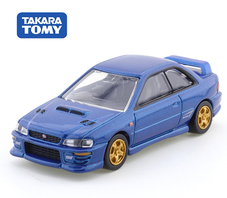 TOMY TOMICA多美卡合金车模男玩具旗舰版黑盒TP30斯巴鲁翼豹 WRX-图2