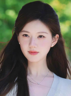 爱依依赵露思同款鼻屎钻项链女