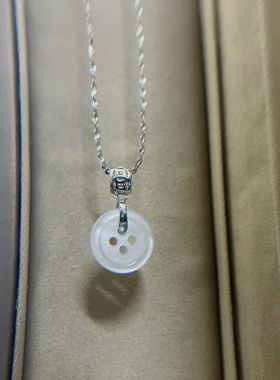 放学等我陈景深喻繁同款纽扣项链