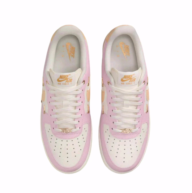 Nike Air Force 1 '07 LX 舒适百搭 防滑耐磨 低帮 板鞋女款粉白,淘宝优惠券,粉丝福利购,淘宝优惠卷