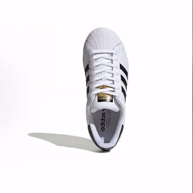 adidas originals SUPERSTAR 橡胶 贝壳头 低帮 板鞋 男女同款 - 图1
