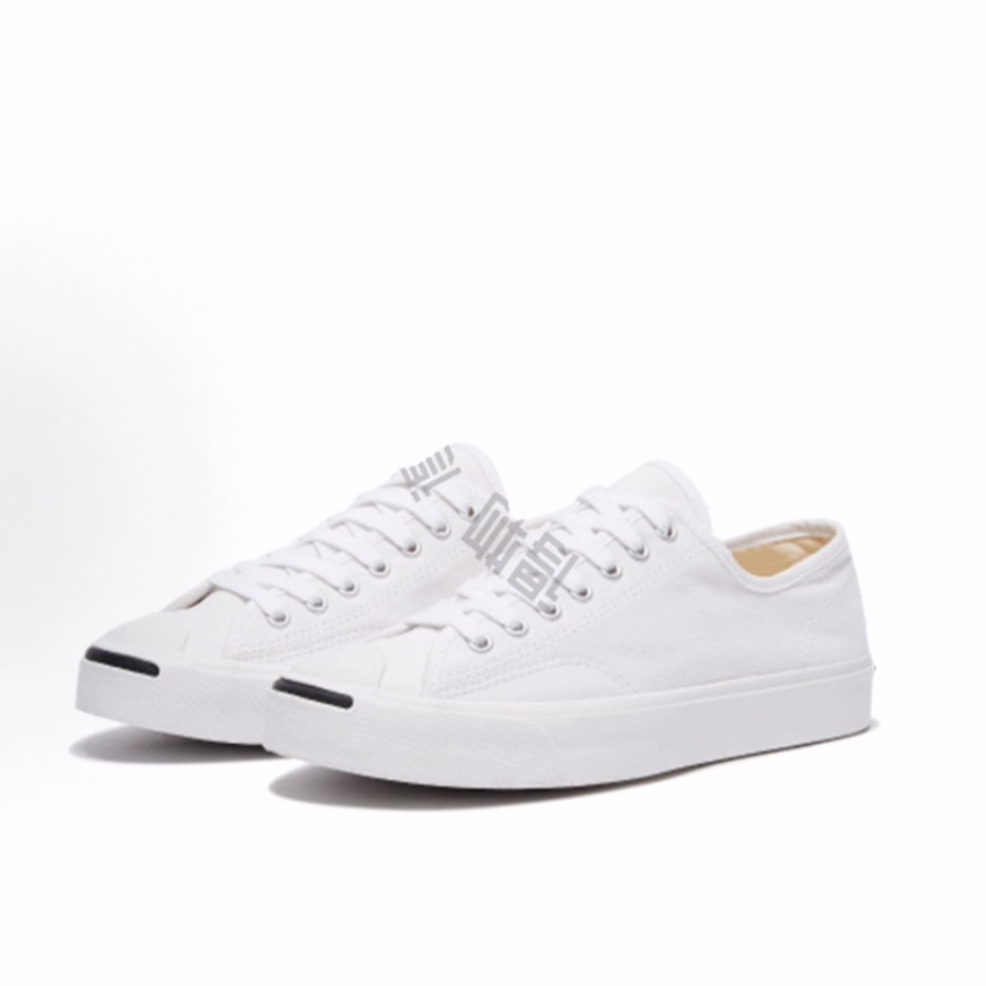 Converse Jack Purcell Open Smile Classic and Simple Low-top Canvas Shoes Same Style for Men and Women