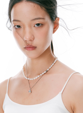 创意幸运球925银项链锁骨链项链