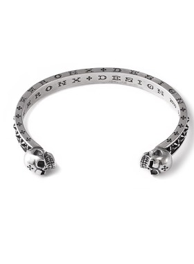 开口手镯做旧925银潮流