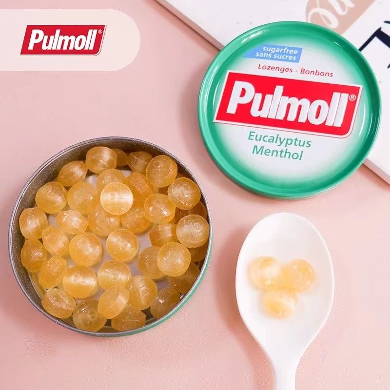 德国进口飚摩Pulmoll无糖薄荷糖喉糖强劲清凉VC糖传统糖果零食品 - 图0
