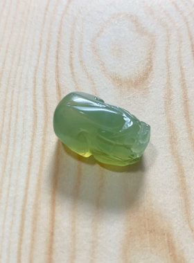 新岫玉蓝水貔貅吊坠男女款玉石挂件项链毛衣链情侣礼物私拍随机发