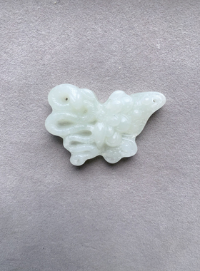 新岫玉吊坠蝴蝶多款可选501蛇蝶玉石挂件黄金玉吊坠中式项链可选