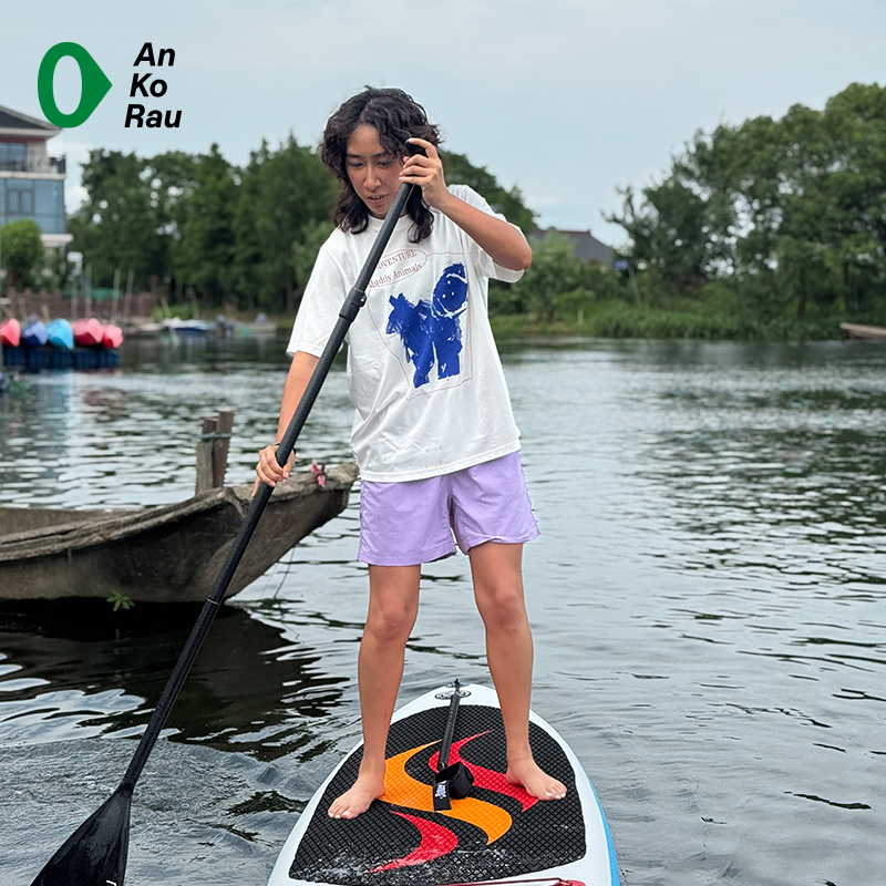 G0男女户外吸湿速干艺术家合作图形T恤*COOLMAX | AnKoRau安高若 - 图3