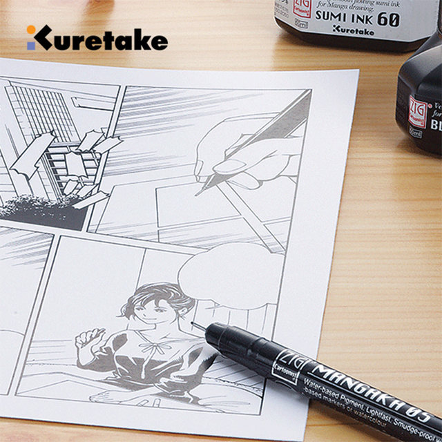 Japanese syringe pen Kuretake syringe pen