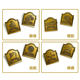Zunjue brass clip metal clip multifunctional folder