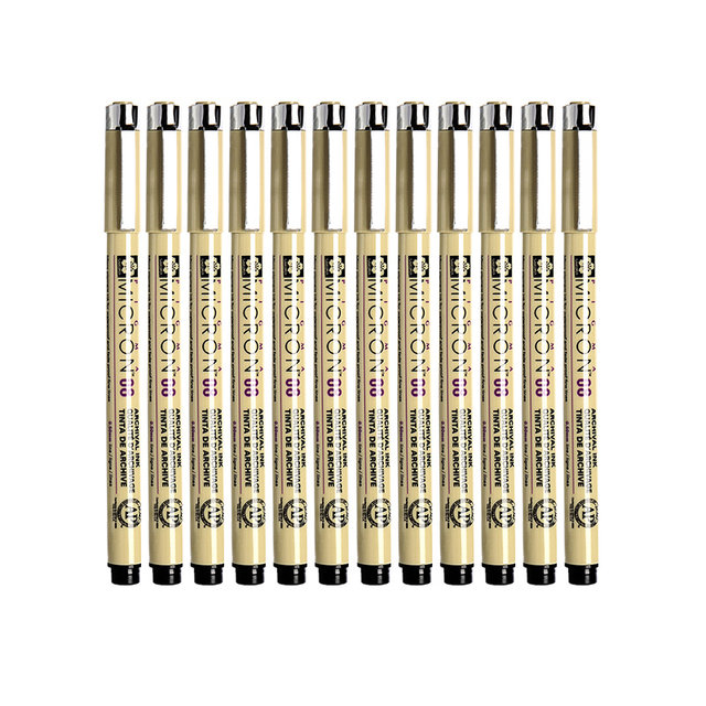 Sakura needle pen brown art painting professional