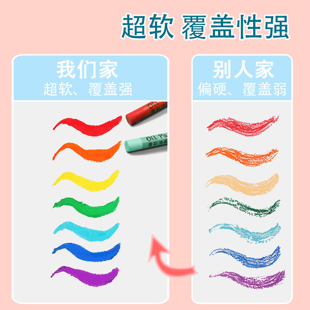 Caiyan Oil Pastel Super Soft Heavy Color Single Refill