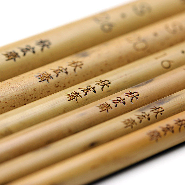 Qiu Hongzhai flat-head brush S series 6-piece set squirrel hair brush color shop color brush water painting landscape illustration Chinese painting pigment art raw oil painting acrylic watercolor gouache special brush