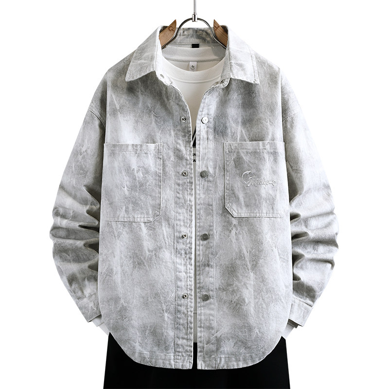 13青少年春季长袖衬衣15岁男孩中学生14大童帅气潮流宽松牛仔衬衫,淘宝优惠券,粉丝福利购,淘宝优惠卷