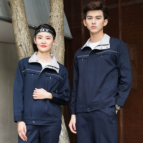 Хлопковый износостойкий комбинезон, увеличенная толщина