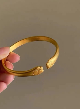 猫爪手镯女款轻奢小众精致高级感手环2025年新款手饰