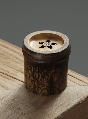 手工竹制功夫茶壶盖托 竹子茶道配件杯盖置  浙江竹茶具厂家直销