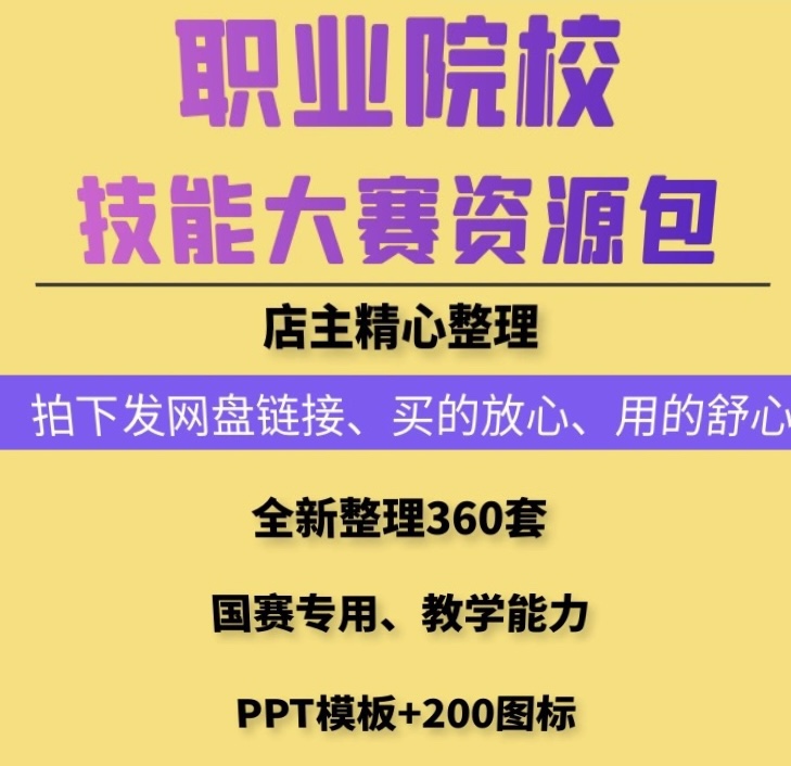 职业院校教学能力大赛教案模板技能比赛教学设计实施报告PPT说课 - 图0