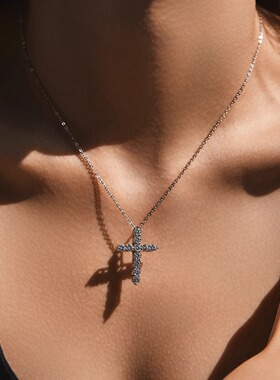 马思唯同款十字架项链男女高级感