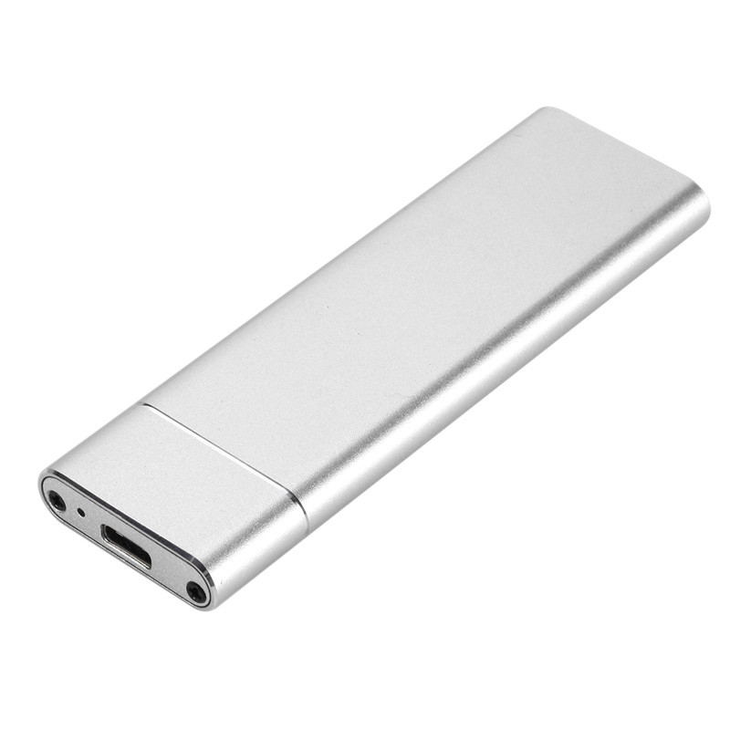 USB3.1 type USB-C转M.2NGFF固态硬盘盒M.2 SSD TO USB移动硬盘盒 - 图1