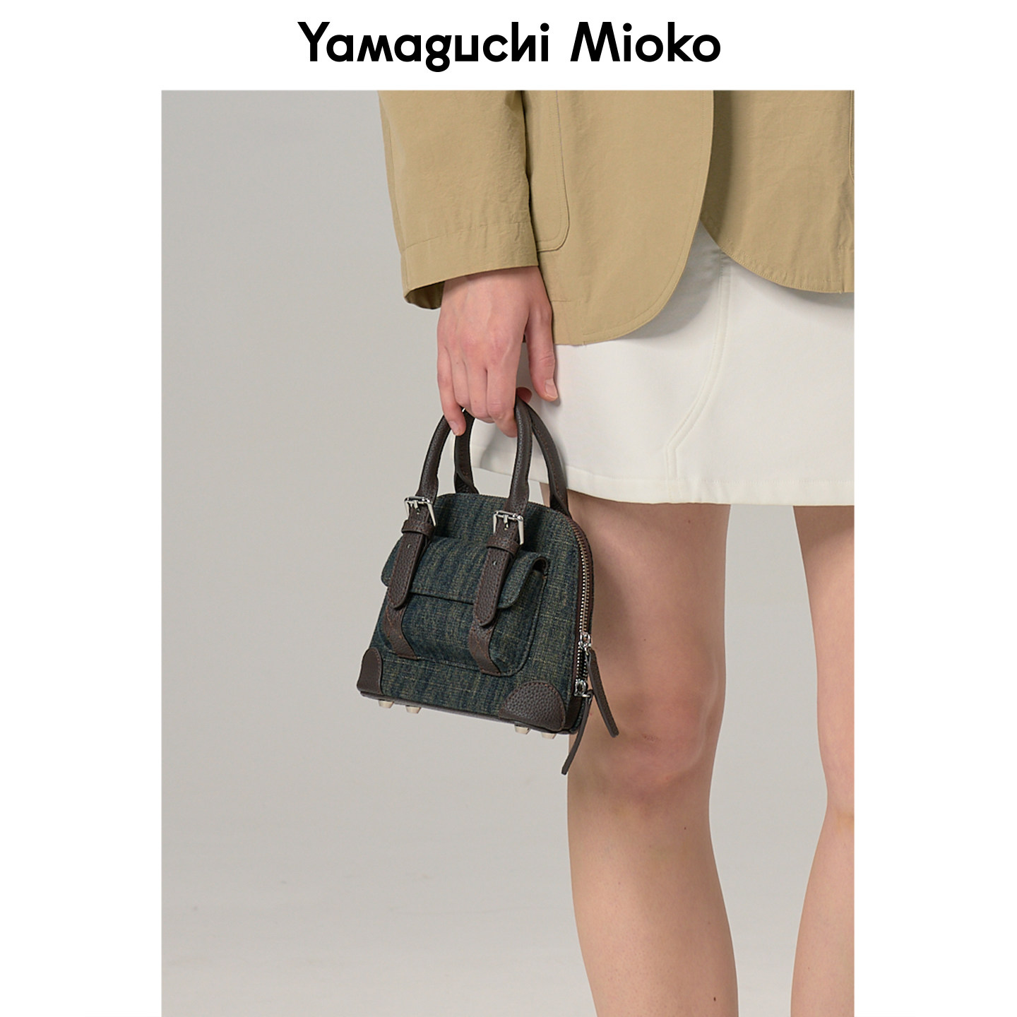 山口美袋 “超迷你！”精致到不行的复古真皮mini手提斜挎贝壳包,淘宝优惠券,粉丝福利购,淘宝优惠卷