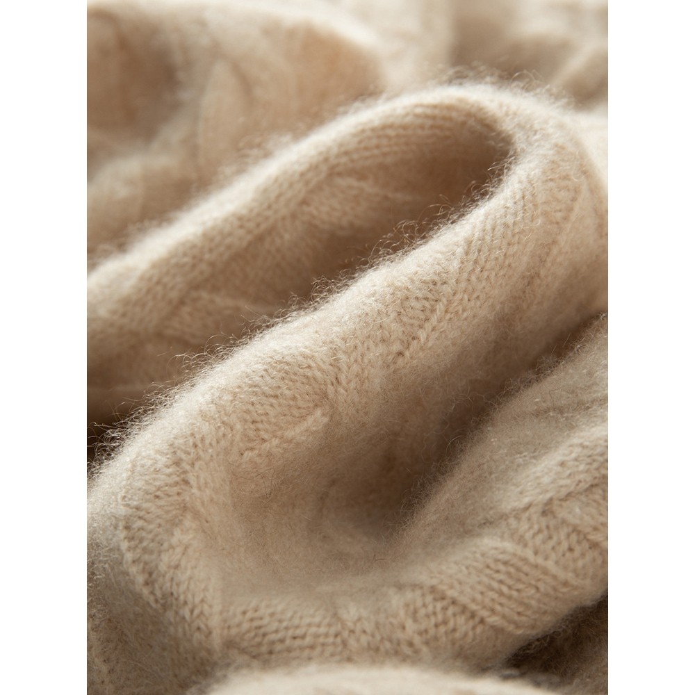 香港潮牌2025秋冬新款半高领羊绒衫女套头毛衣宽松加厚针织打底衫,淘宝优惠券,粉丝福利购,淘宝优惠卷