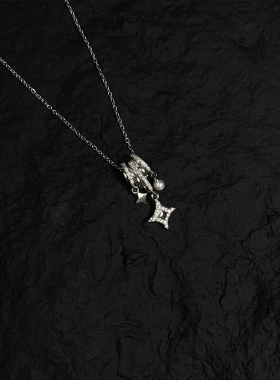 Vintage 古著【WhiteStar】项链