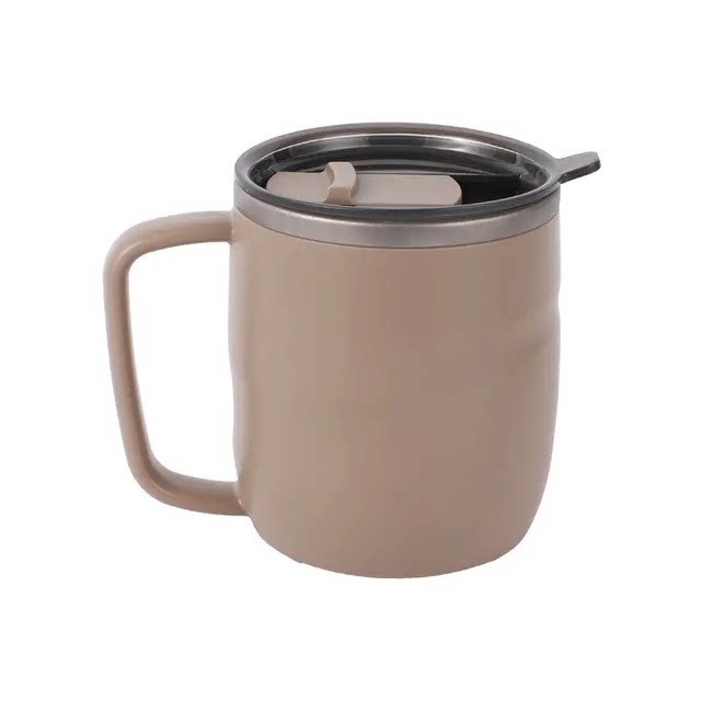ຈອກ titanium ບໍລິສຸດທີ່ມີຝາປິດ, ຈອກນ້ໍາມູນຄ່າສູງ, ຄູ່ສູນຍາກາດສອງຊັ້ນ, ຈອກກາເຟໃນຫ້ອງການ, ຈອກທີ່ມີເສັ້ນຜ່າກາງຂະຫນາດໃຫຍ່