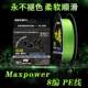 Beilin Luya cast long-range 8 braided fishing line PE line fishing line main line long-range cast braided fishing line ເຄື່ອງມືຫາປາ